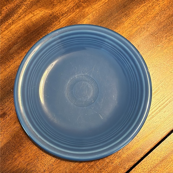 Fiesta Ware by Homer Laughlin set of 4 Salad Plates 7.25” Lapis Blue - Picture 2 of 8